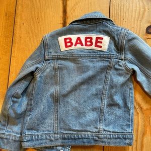 Ingrid & Isabel Babe Jean Jacket